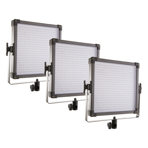 F&amp;V K4000S LED Studio Panel | 3-Light Kit