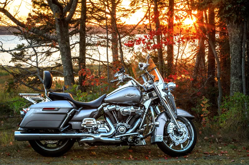 Harley-Davidson in Autumn