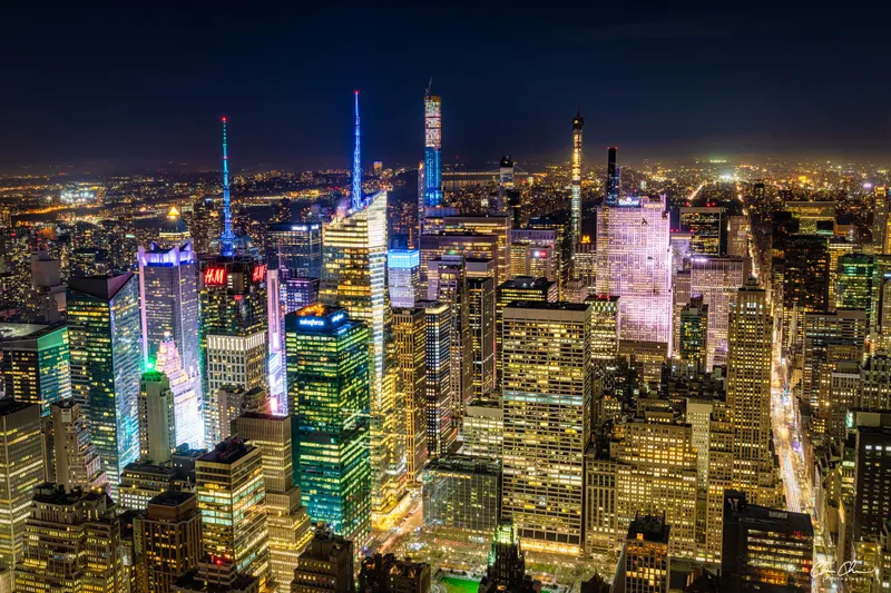 Midtown Manhattan at Night