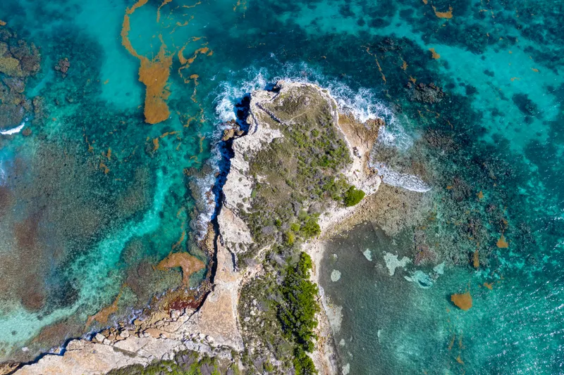 Aerial Turquoise Peninsula