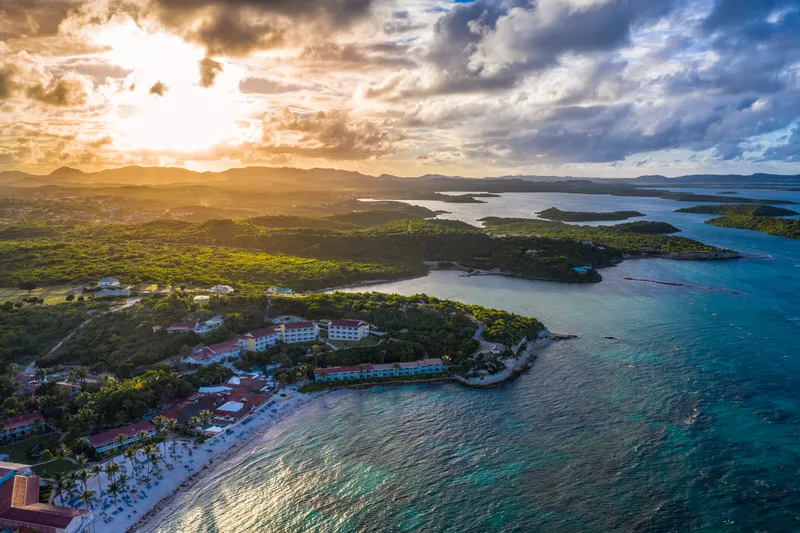 Aerial Tropical Resort