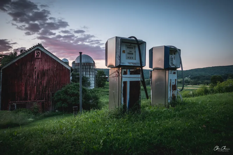 Abandoned Gas Pumps