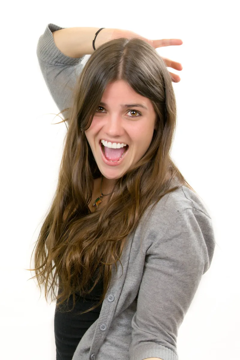 Playful Studio Portrait