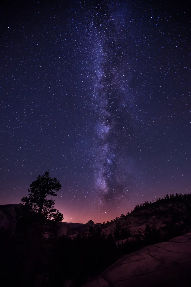 Milky Way Over Yosemite