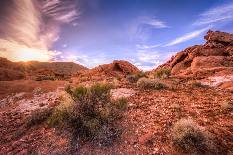 Red Rock Canyon Sunset