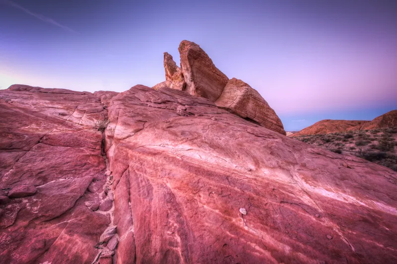 Valley of Fire at Dusk