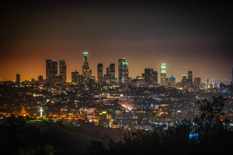 Los Angeles Skyline at Night