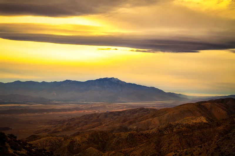Desert Mountain Sunset