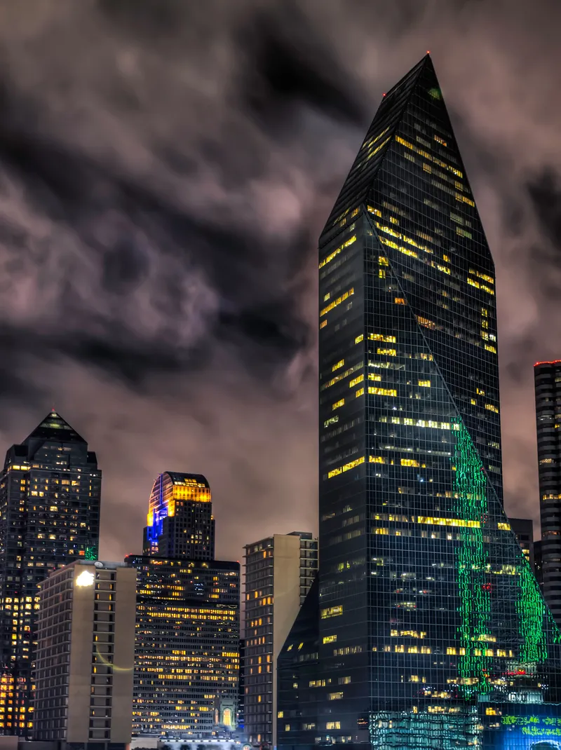 Dallas Skyline at Night
